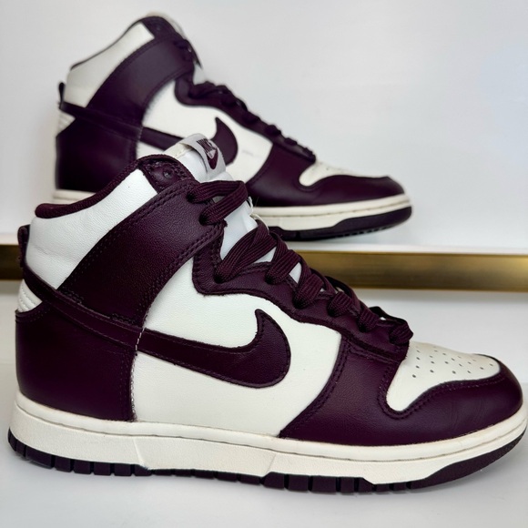 Nike Dunk High Burgundy Crush DD1869-601 Women 7.5 Catalina Wine Mixer Vibes 🍷🚢🪏 - Picture 13 of 15